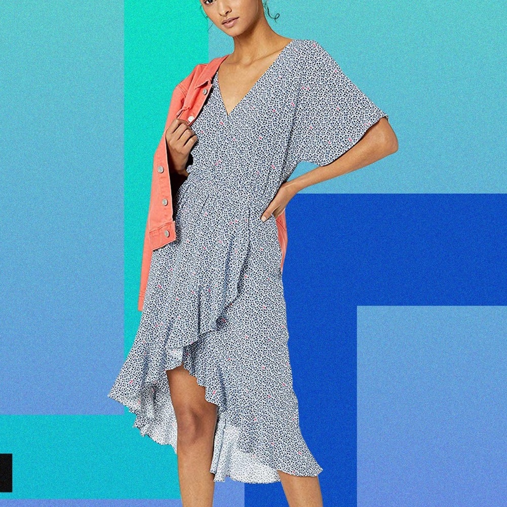 J crew high low dress